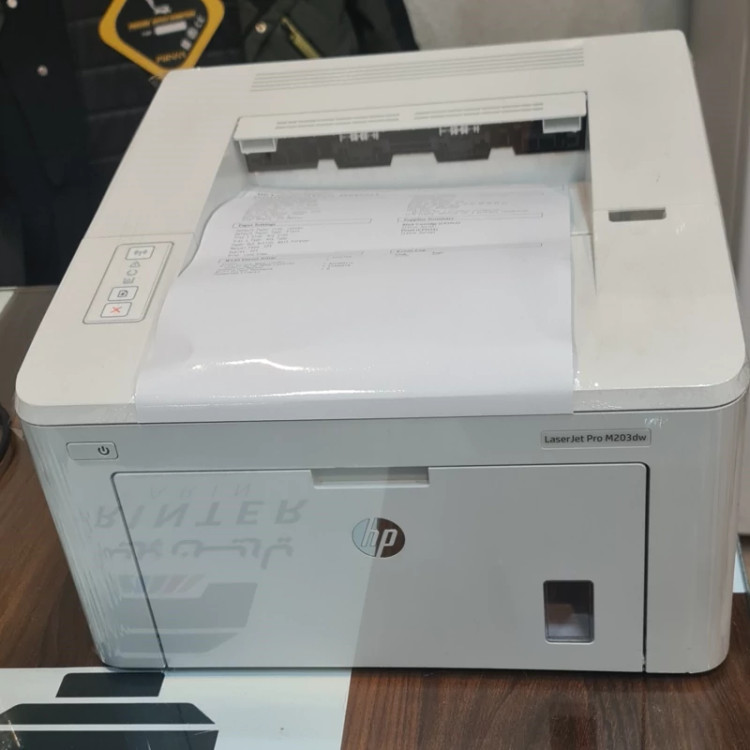 پرینتر تک کاره لیزری اچ پی دوروزن و وایرلس دار مدل hp 203dw