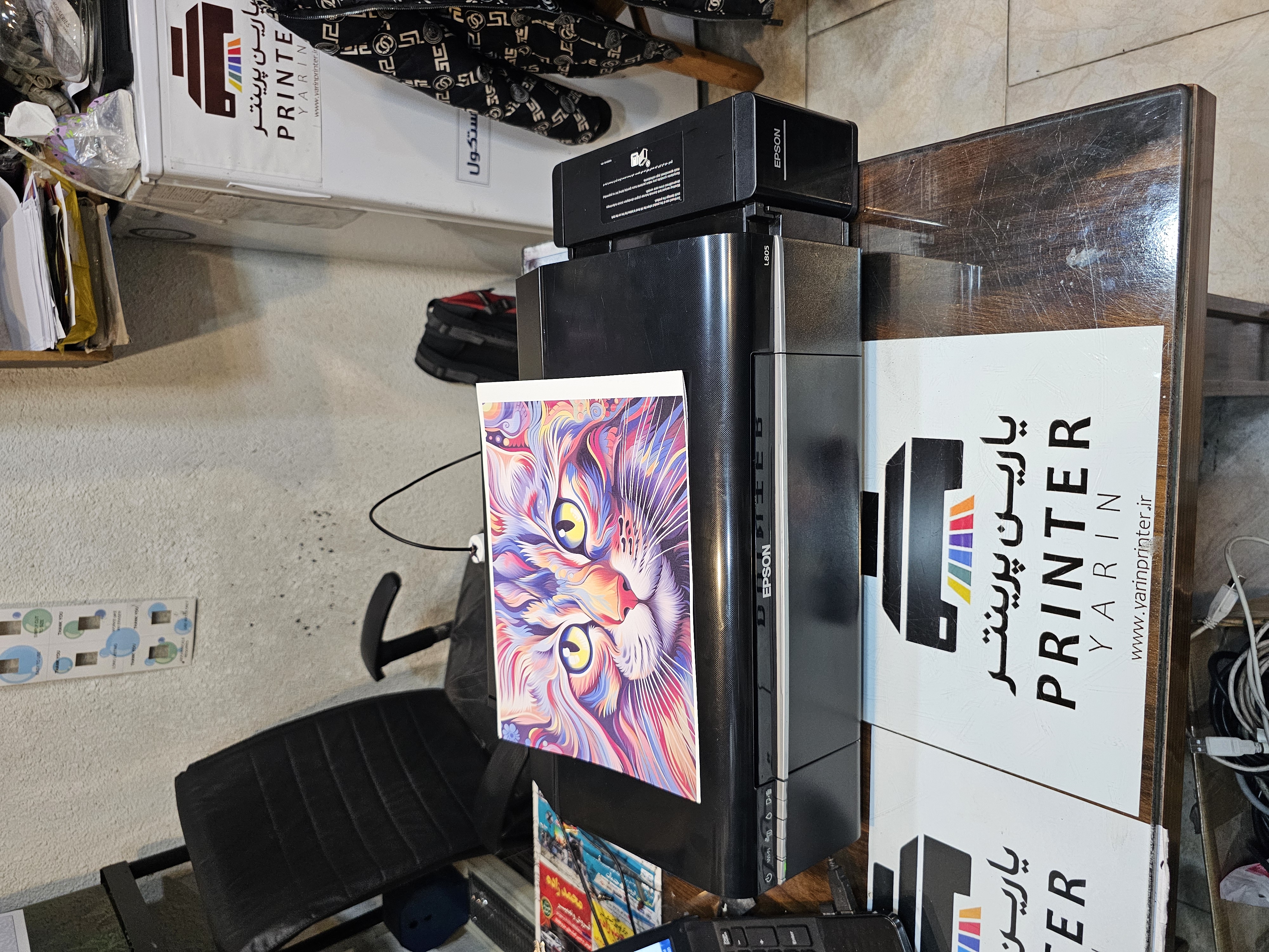 پرینتر استوک تک کاره جوهر افشان اپسون مدل Epson L800